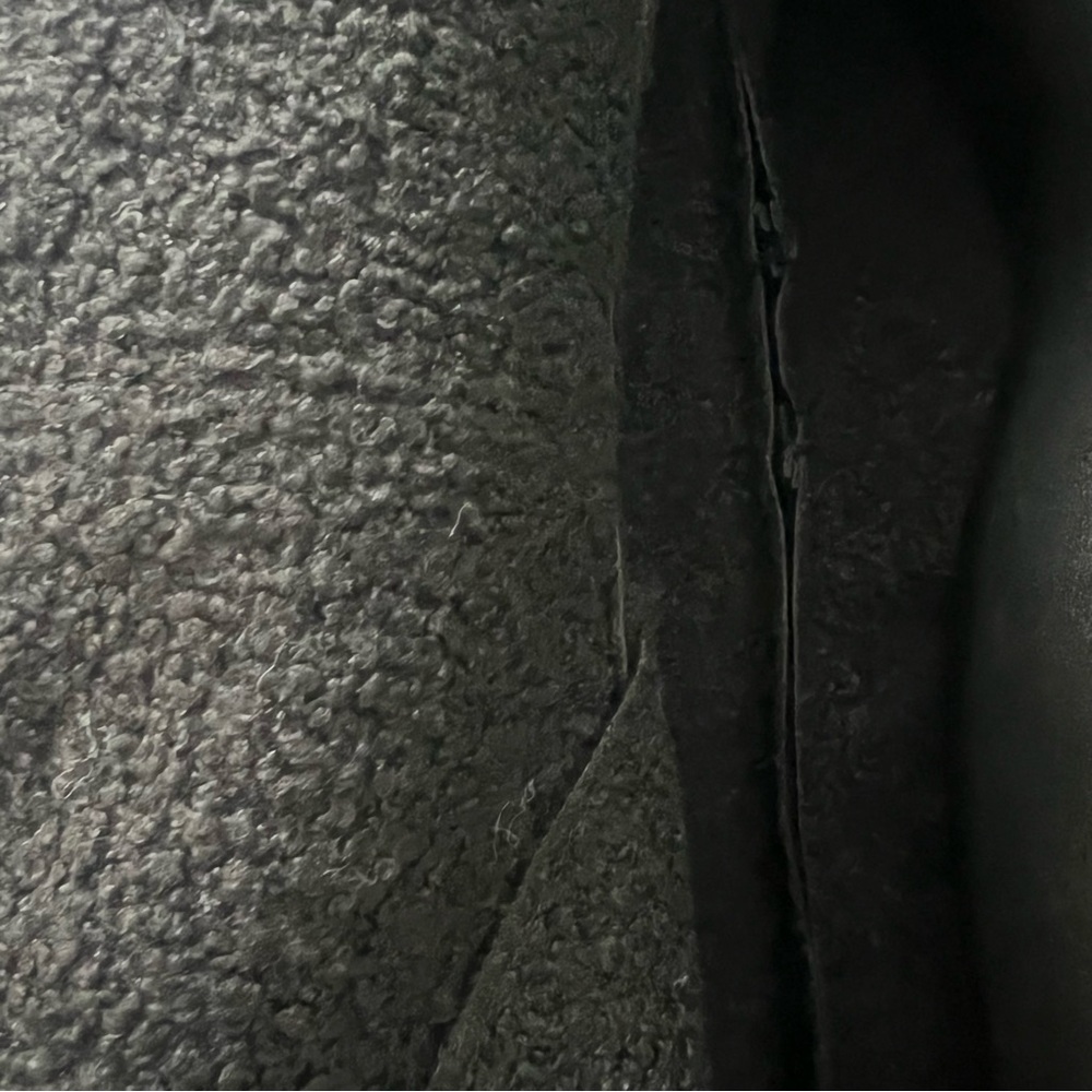 B.coature women's faux leather and fur jacket size medium M - Picture 6 of 8